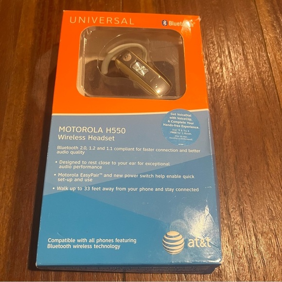 Motorola Other - Motorola Universal H550 Wireless Headset Bluetooth